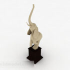 3D model sloního nábytku