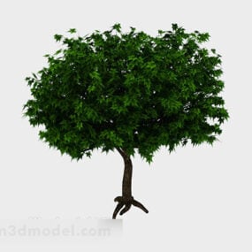 3d модель Смарагдово-зелене дерево