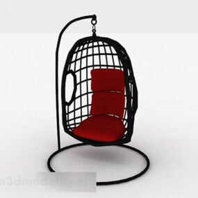 أثاث كرسي معلق أوروبي موديل 3D