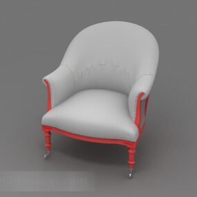 European Furniture Home Leisure Chair 3d model
