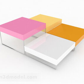 Fashion Home Color Coffee Table 3d-modell