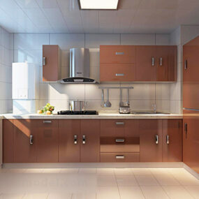 Finishing Kitchen Interior 3d model