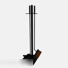 3D-Modell des Kaminreinigungswerkzeugs