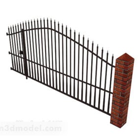 Free Gate Iron Gate 3d model