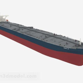 3D model nákladní nákladní lodi