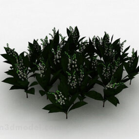 Garden Ornamental Plants 3d model