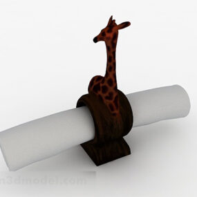 Meubles d'ameublement girafe modèle 3D