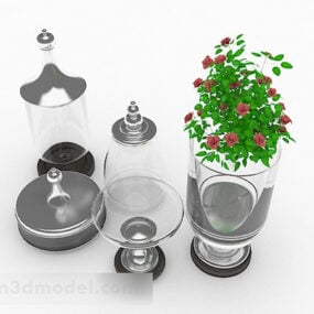 Glass Products Home Furnishings 3d model