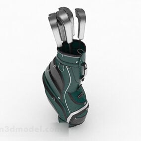 गोल्फ बैग 3डी मॉडल