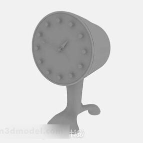 Сірий годинник 3d модель