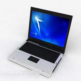Gray Laptop 3d model