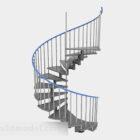 Żelazne schody spiralne