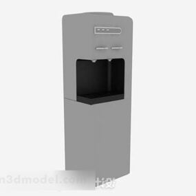 3д модель диспенсера для воды серого цвета