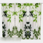 Green Leaf Curtain