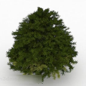 3д модель Зеленой низкой растительности