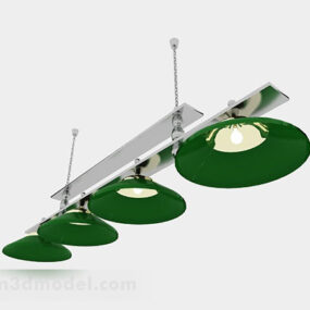 Green Personality Chandelier 3d model