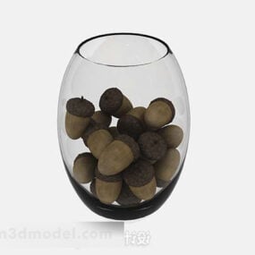 Hazelfruit in glas 3D-model