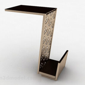 Hollow Metal Carving Stand 3d-modell