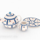 Domowy ceramiczny zestaw do herbaty