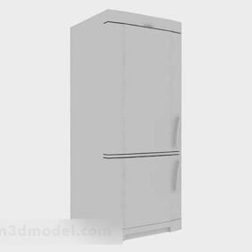 Home Two Doors Refrigerator 3d-modell
