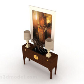 3д модель домашнего декора безделушки в стиле ретро для мебели