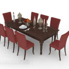 Home Simple Dining Table And Chair Combination