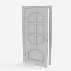 Home Simple Door Vintage 3d model