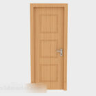 Porta de sala comum de madeira maciça