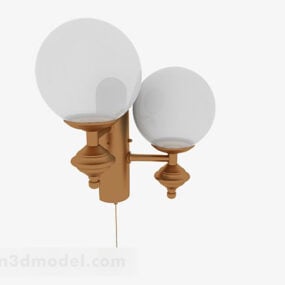 Home Sphere Wall Light 3d-modell