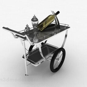Mobile Dining Table 3d model