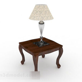 Lámpara de mesa clásica modelo 3d