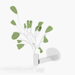 Indywidualny zielony kinkiet Model 3D