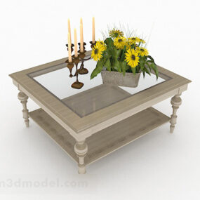 Jane’s Home Coffee Table Furniture 3d model