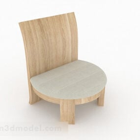 דגם 3D דקור כסא יצירתי בסגנון יפני