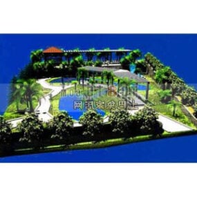 景观设计建筑3d模型