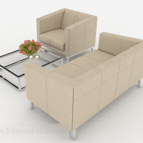 Lysebrun Business Sofa 3d-modell