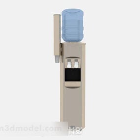 Ljusbrun vattendispenser 3d-modell