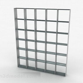 Gray Multi-layer Display Stand 3d model