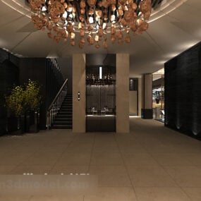 Lobby interieur 3D-model