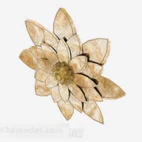 Lotus Ornament 3d model