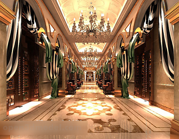 Luxury Bar Club Interior