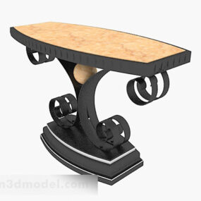 Marble Dining Table 3d model