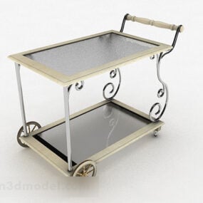Mobilt spisebordsmøbel 3d model