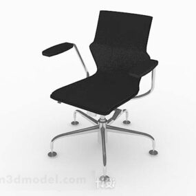 3d модель сучасного крісла для відпочинку Black Personality