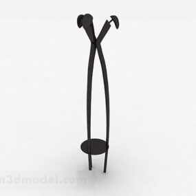 Modern Fashion Black Hanger 3d model