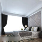 Simple Modern Home Bedroom Interior