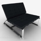 Chaise de maison noire minimaliste moderne V1