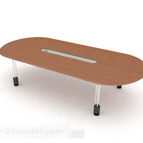 Modern Minimalist Conference Table 3d model