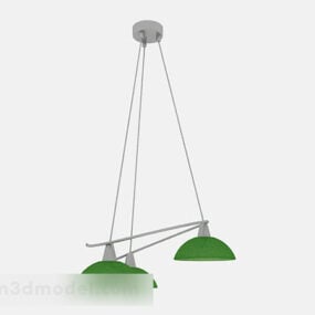 نموذج الثريا الخضراء الحديثة الحد الأدنى 3D
