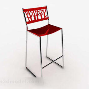 3д модель стульчика для кормления Modern Personality Red